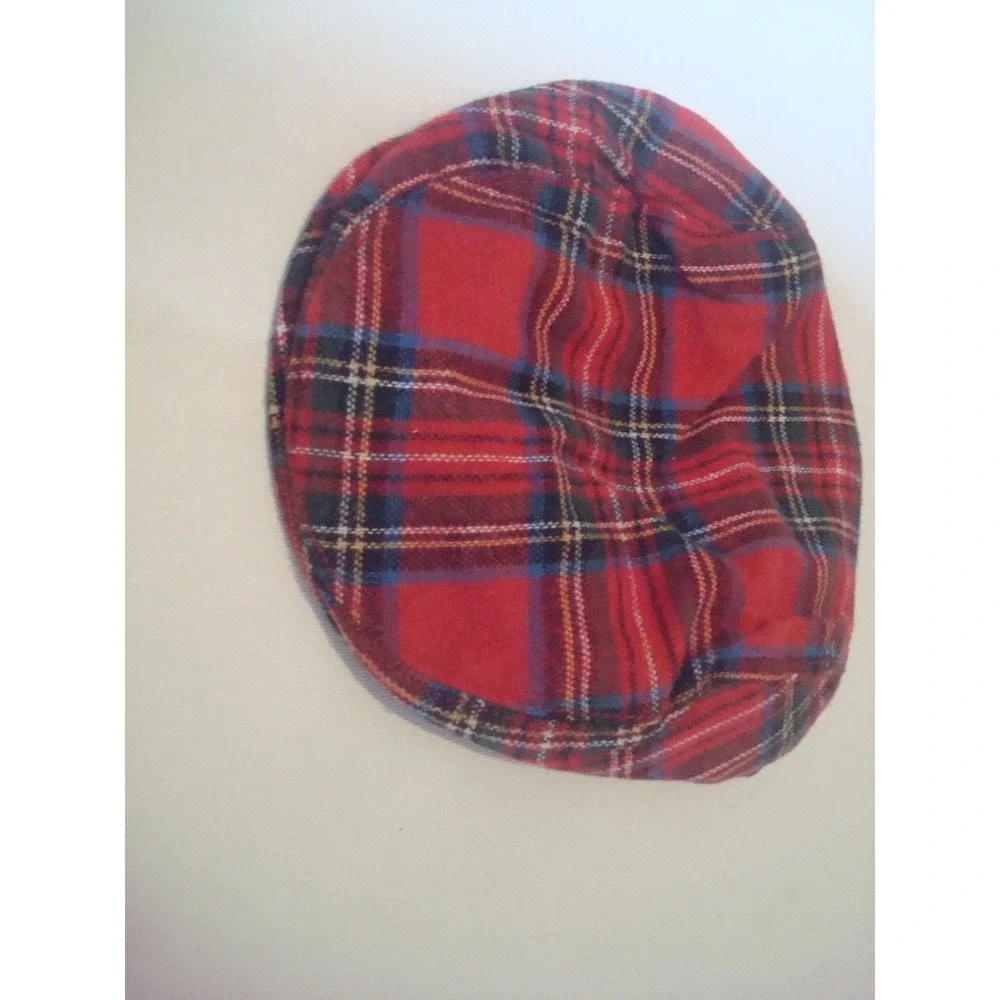 IVY FLAT SCALLY DRIVING PUB PADDY 80S 90S  USA MADE BEACH HAT CAP VINTAGE  R2